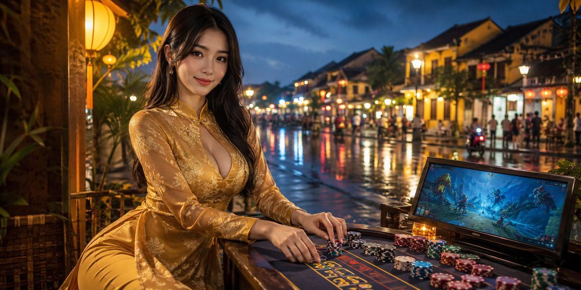 Người chơi thưởng thức eSports trên ứng dụng di động tại Hội An